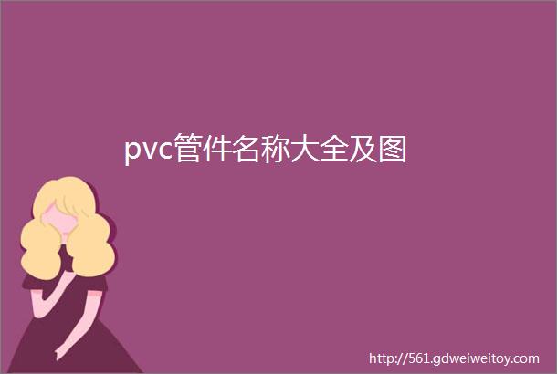 pvc管件名称大全及图